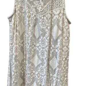 Chic White Dress with lace